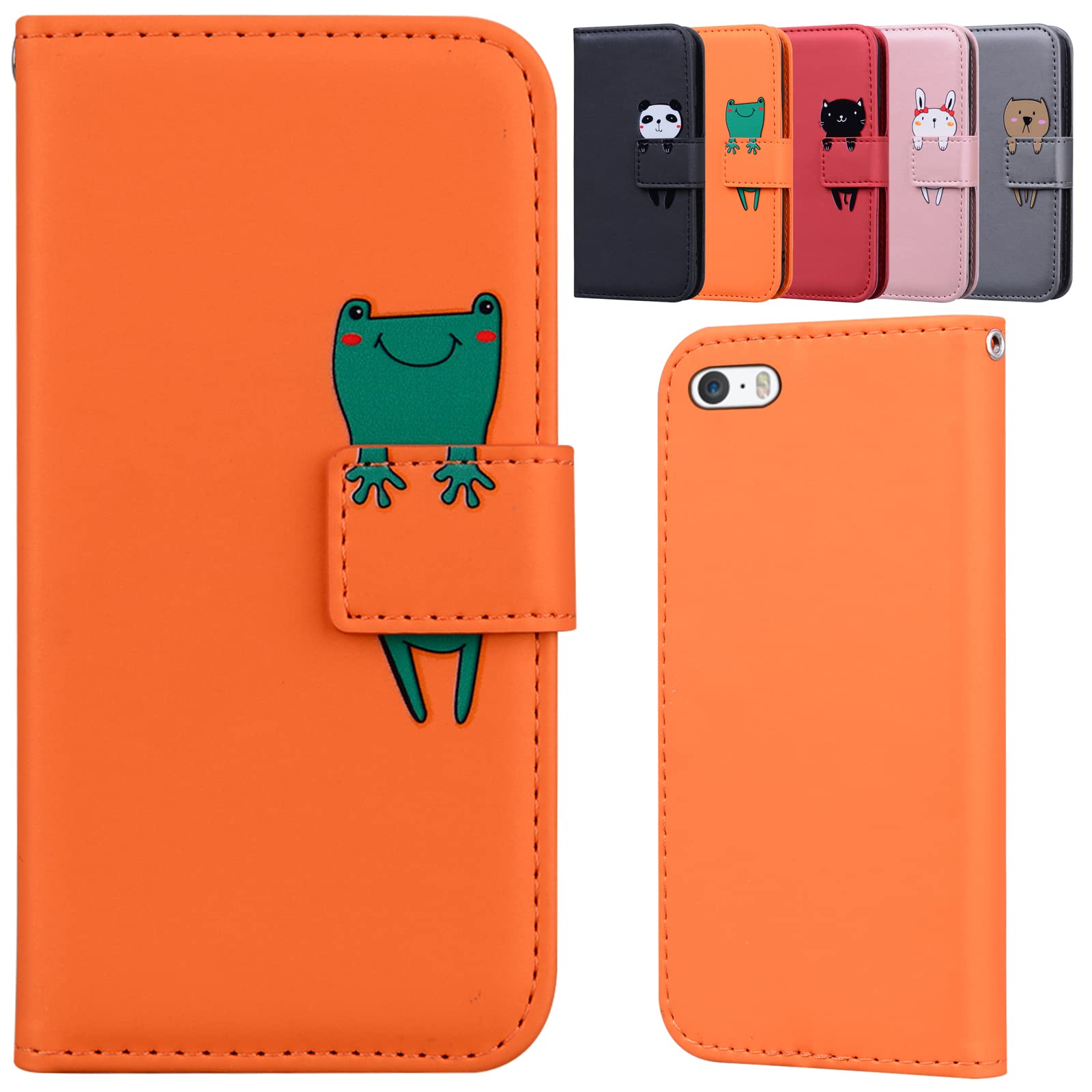 Amazon.co.jp: Torske iPhone se ケース iPhone5s ケース 手帳型 