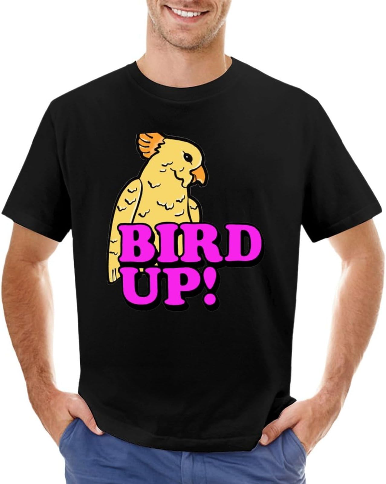 Eric Andre m-erch eric Andre Bird T-Shirt Graphics t Shirt Aesthetic Clothing Oversized t Shirt T-Shirt Men