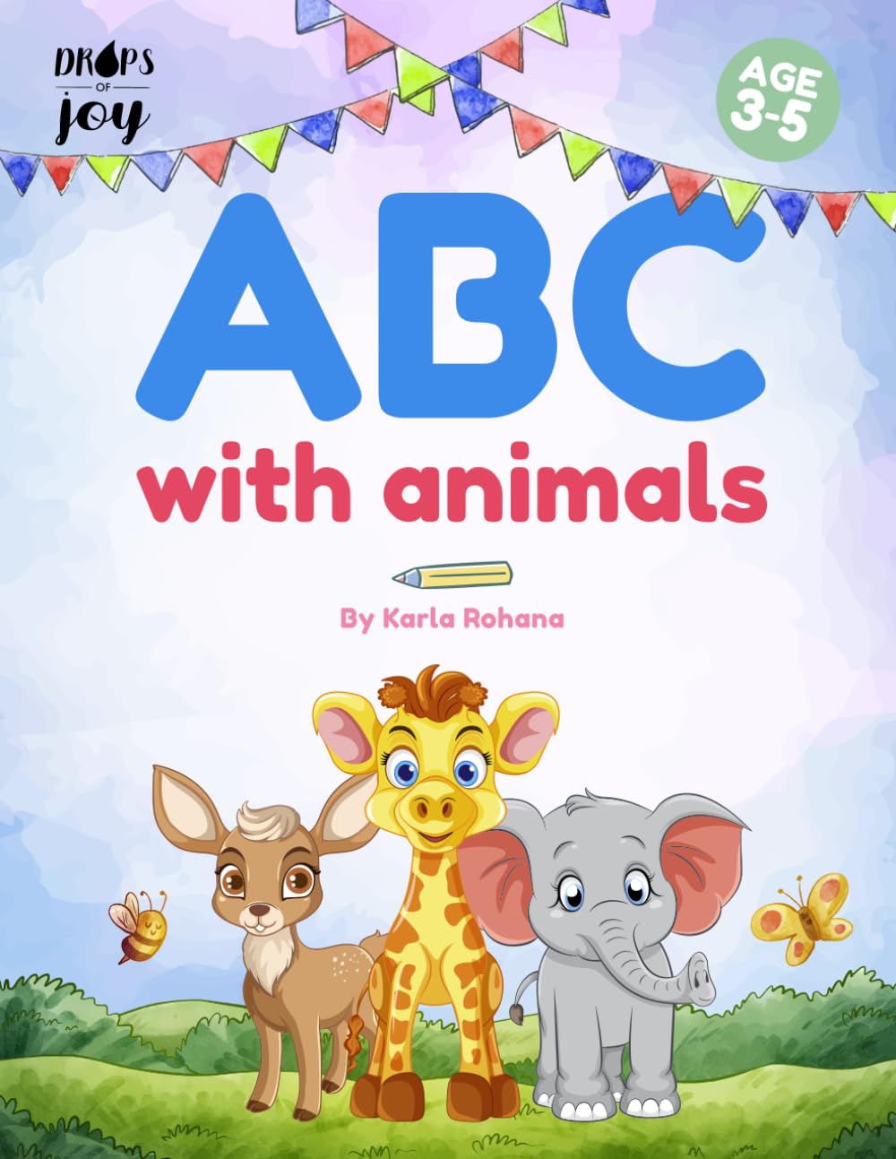 ABC with Animals - Colour & Learn