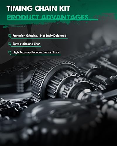 Miniatura 7 de SCITOO 9-4202S Kit de cadena de sincronización del motor Reemplaza para Pontiac para Chevrolet para Saturno para Oldsmobile Sunfire HHR Cobalt Sky