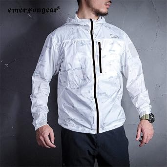 emersongear T.A.S.L Series Windliner,Tact Style Windbreaker with Hood,Quick Dry