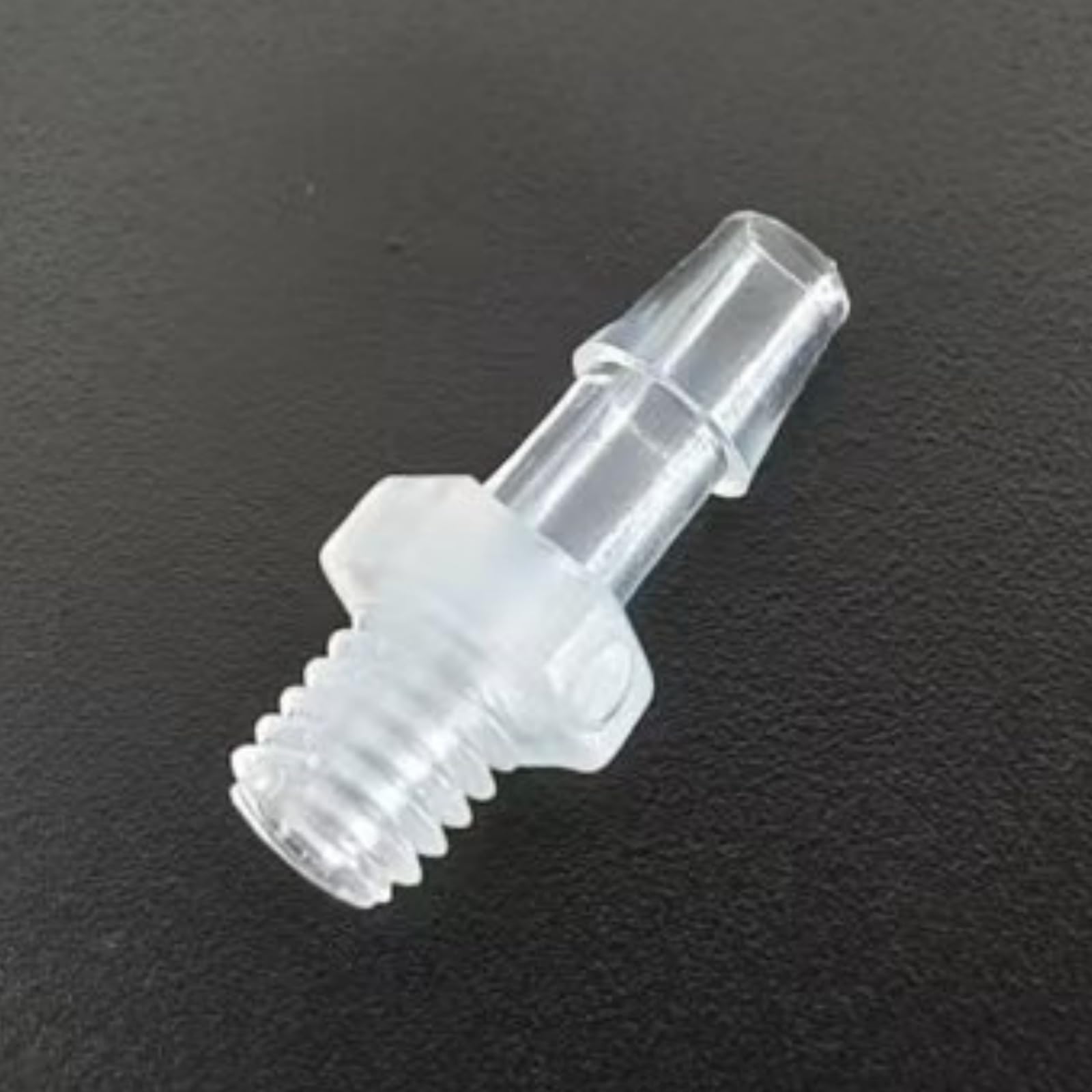 Hose Barb Fittings - 10-32UNF Male Thread Adapter for Laboratory and Food Machinery - 50PCS(3.2mm 1/8inch Nylon)