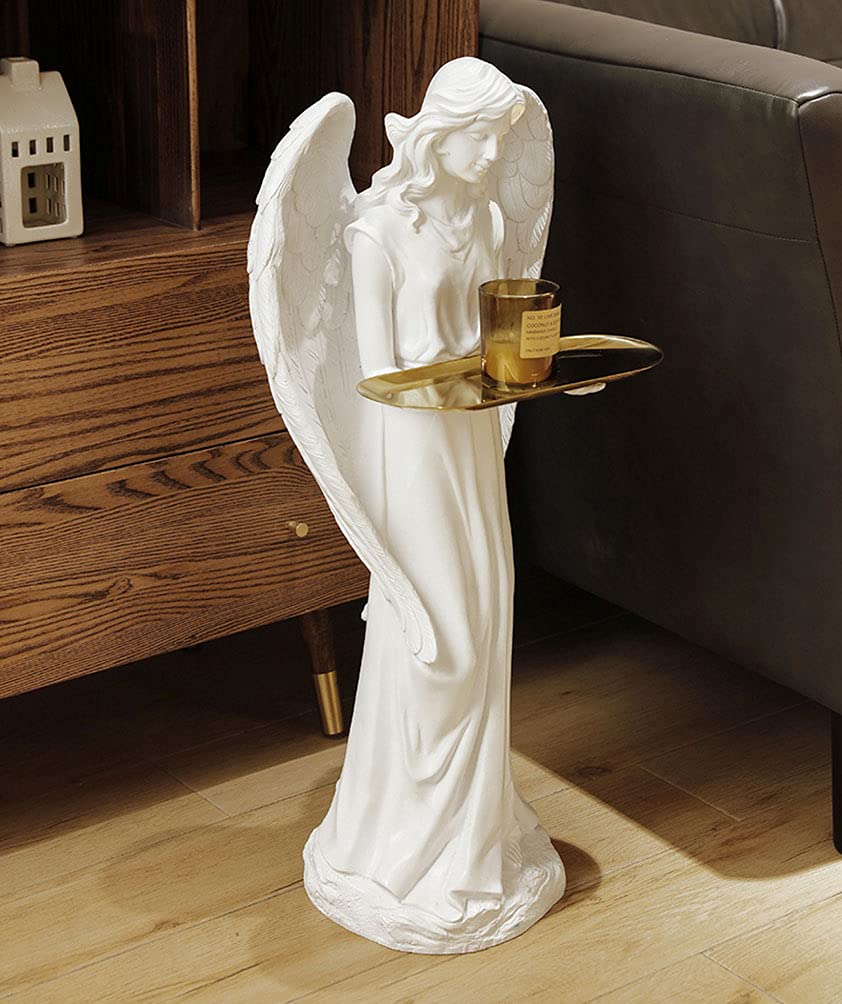 Engel Statue Dekoration, Große Engel Skulptur Harz Handwerk Modell Zuhause Zimmer Büro Einkaufszentrum Display Dekoration Verschoben, um Geschenk zu öffnen