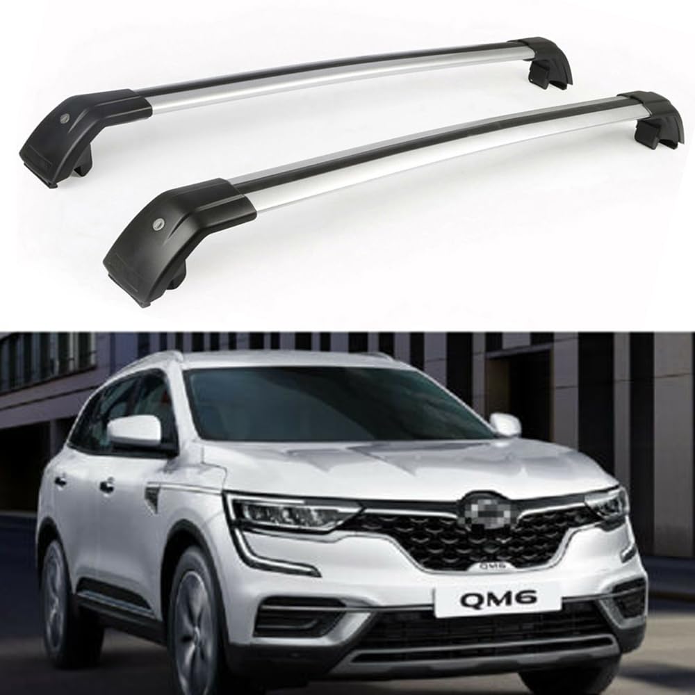 2 sztuki bagażników samochodowych, aluminium z blokadą poprzeczną, do Samsung QM6 2016-2023 Przenośne akcesoria do transportu bagażu