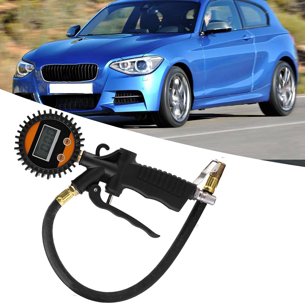 Gonflage Universel D'air de Jauge de Pression de Pneu de Pistolet de Pompe de Gonflage de Pneu de Moto de Voiture Universelle