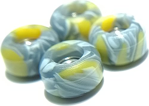 P-REP Diapasón CNC Torneado Rodamiento Ruedas - Remolino Amarillo