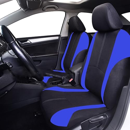 Miniatura 5 de AICEL Juego completo de 9 fundas de asiento de automóvil, protectores de asiento delantero y trasero, fundas de asiento de automóvil lavables en dos