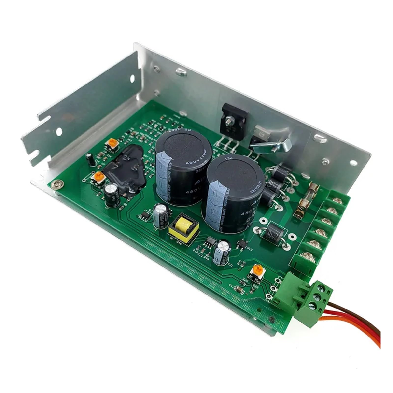 LIUCH 1PCS 110V-220VAC WK811 8A Regolatore di velocità PWM for alimentazione di controllo del motore DC adatto for regolatore di velocità di ingresso del motore mandrino