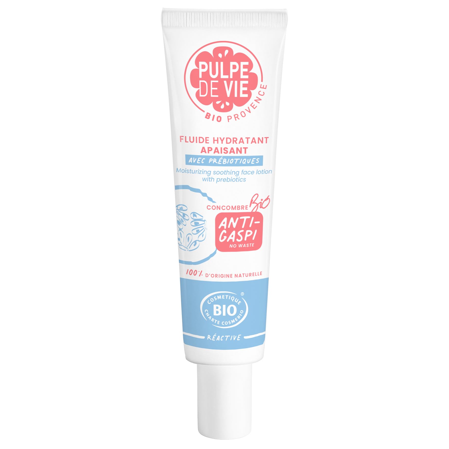 Pulpe De Vie Bio Calm Me Flüssigcreme – 40 Ml, Mit Gurke, Für Empfindliche Haut