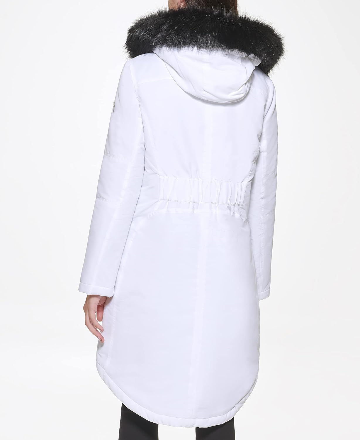 GUESS womens Guess Women's Long Anorak Coat - Image 5