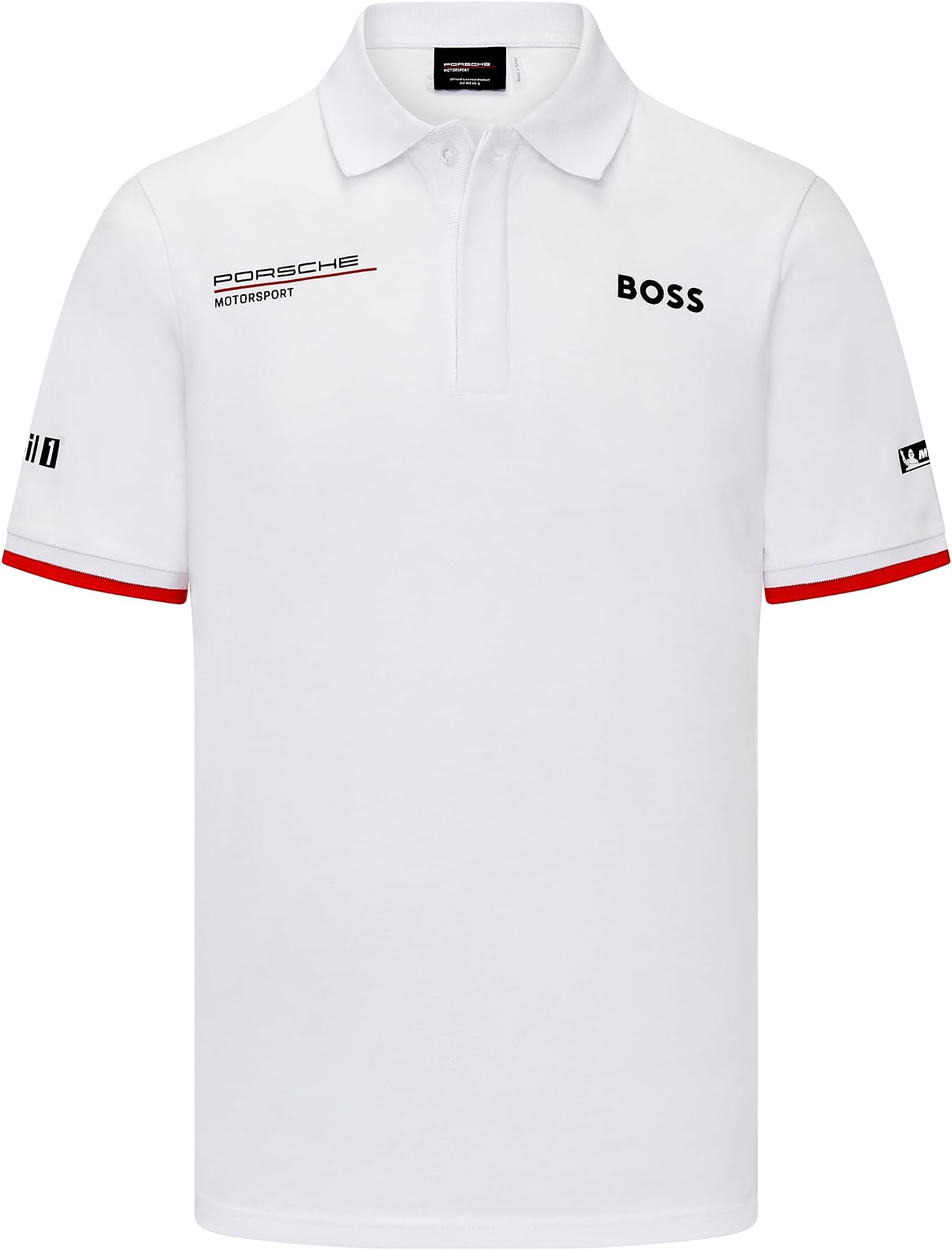 Porsche Motorsport Men's Team Polo Shirt White