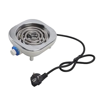 Portable?Electric?Stove, Space Saving EU?Plug?220?to?240V Wide?Application 500W Safe 5 Modes Electric?Stove for Coffee