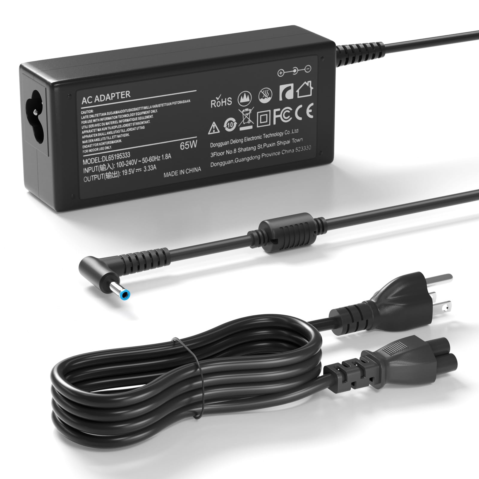 Amazon.com: Gasmocs 65W 45W Pink Laptop Charger Compatible with HP
