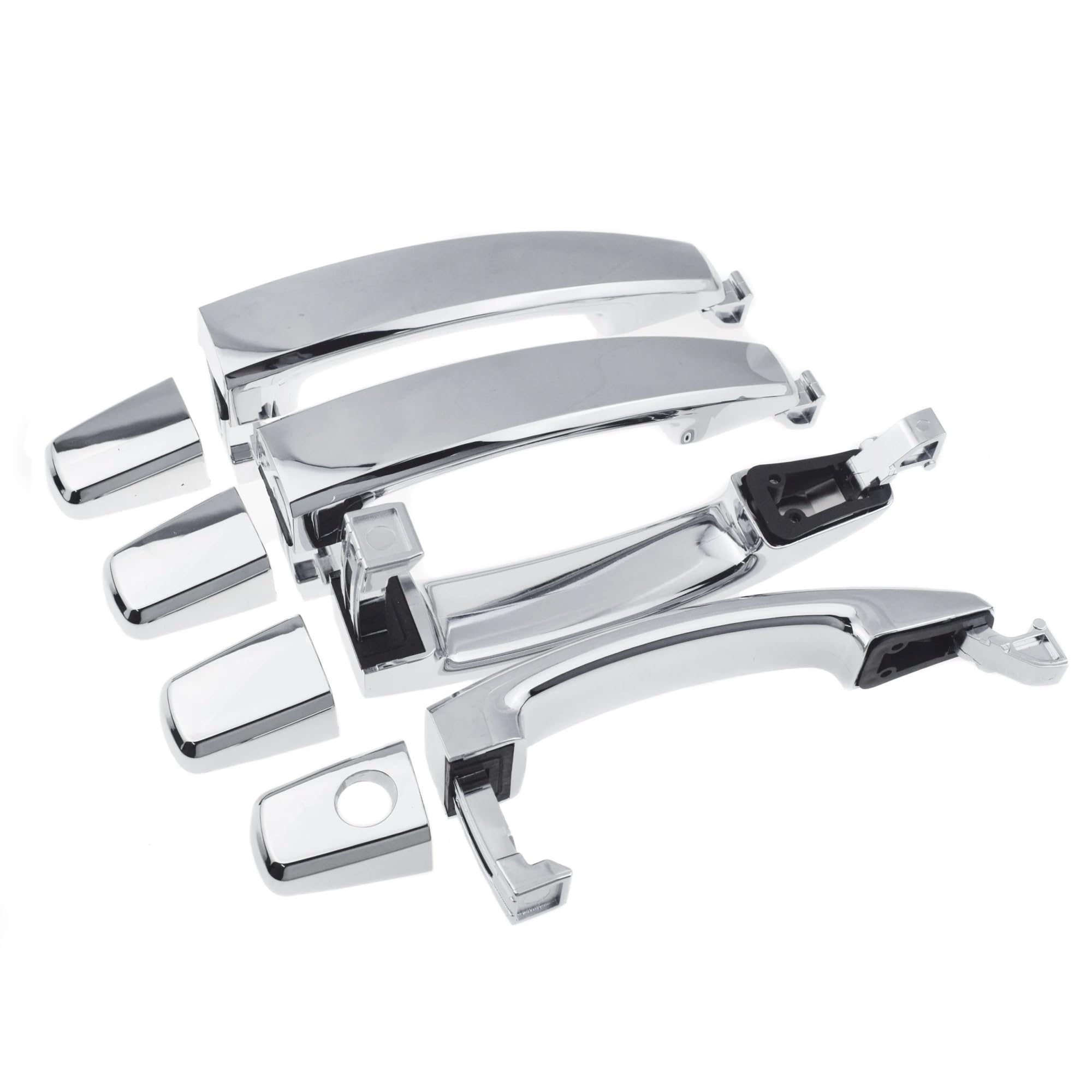 Wsx5fc 4 Sides 1 Hole Exterior Door Handles Chrome Front Or Rear Left Or Right Outside Exterior Door Handle 96468266 96468306 For Captiva Sport For Aveo For Saturn Vue