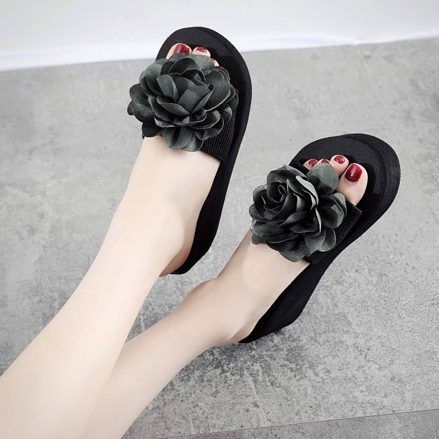 Amazon.com: Women's Platform Flip Flop Athletic Walking