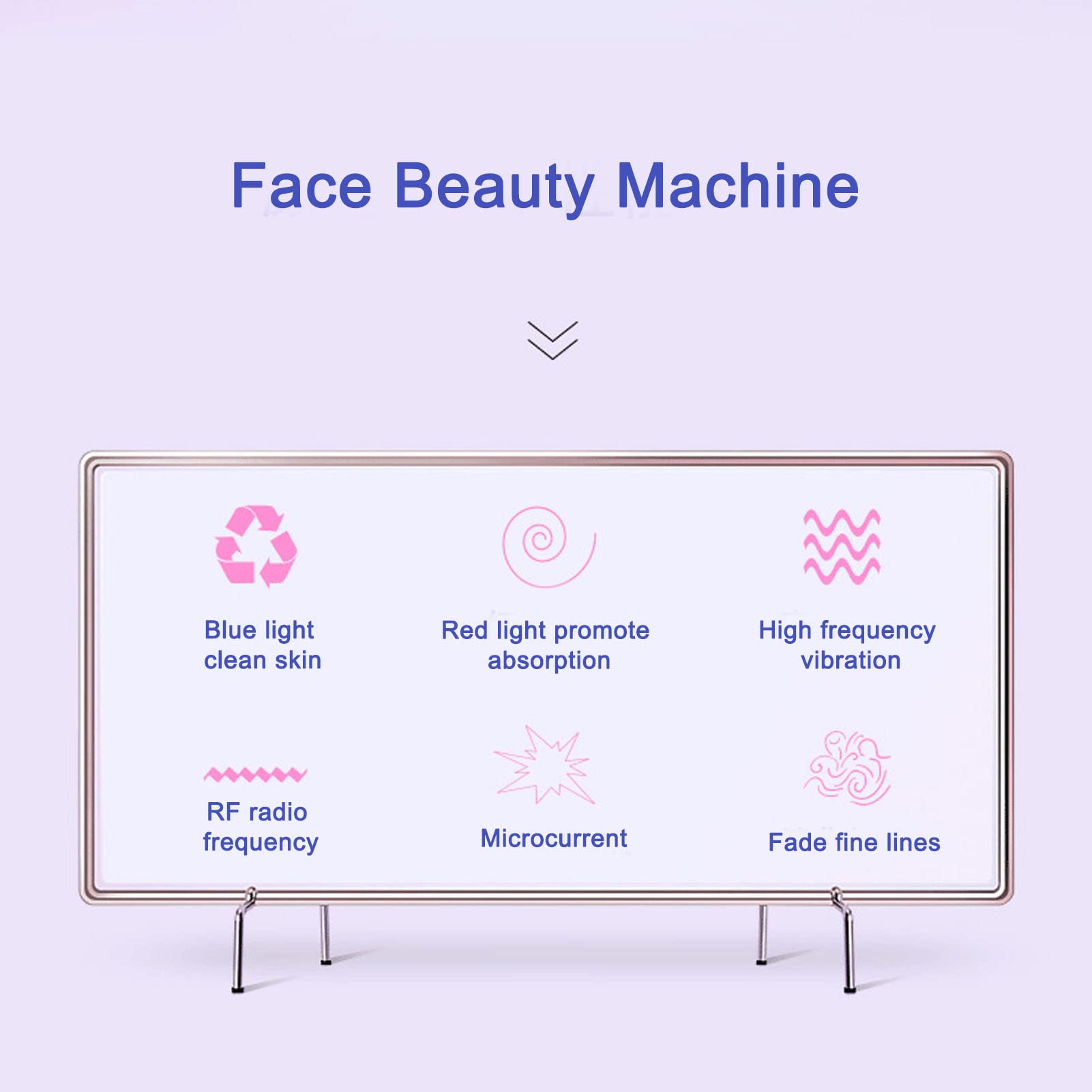 Appareil RF Et EMS Beauté - Rajeunissant Pour Le Visage - Neuf (emballage Abîmé)
