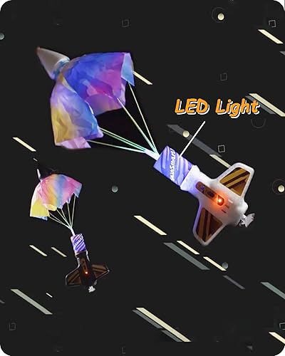 Miniatura 4 de SainSmart Jr. Lanzacohetes para niños – Lanzamiento de cohetes de aire motorizado de hasta 200 pies, aterriza de forma segura con paracaídas,