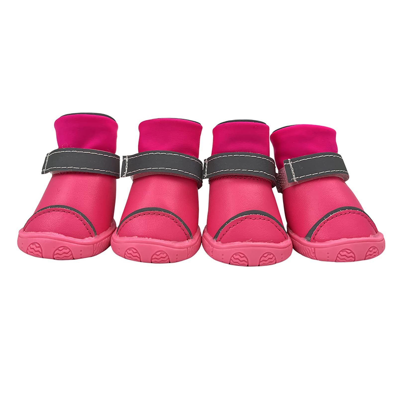 Bottes de Protection pour Chien Ensemble Imperméable Chaussures Chien Antidérapantes Chaussures Chiens Chaudes Résistantes pour Les Chiens