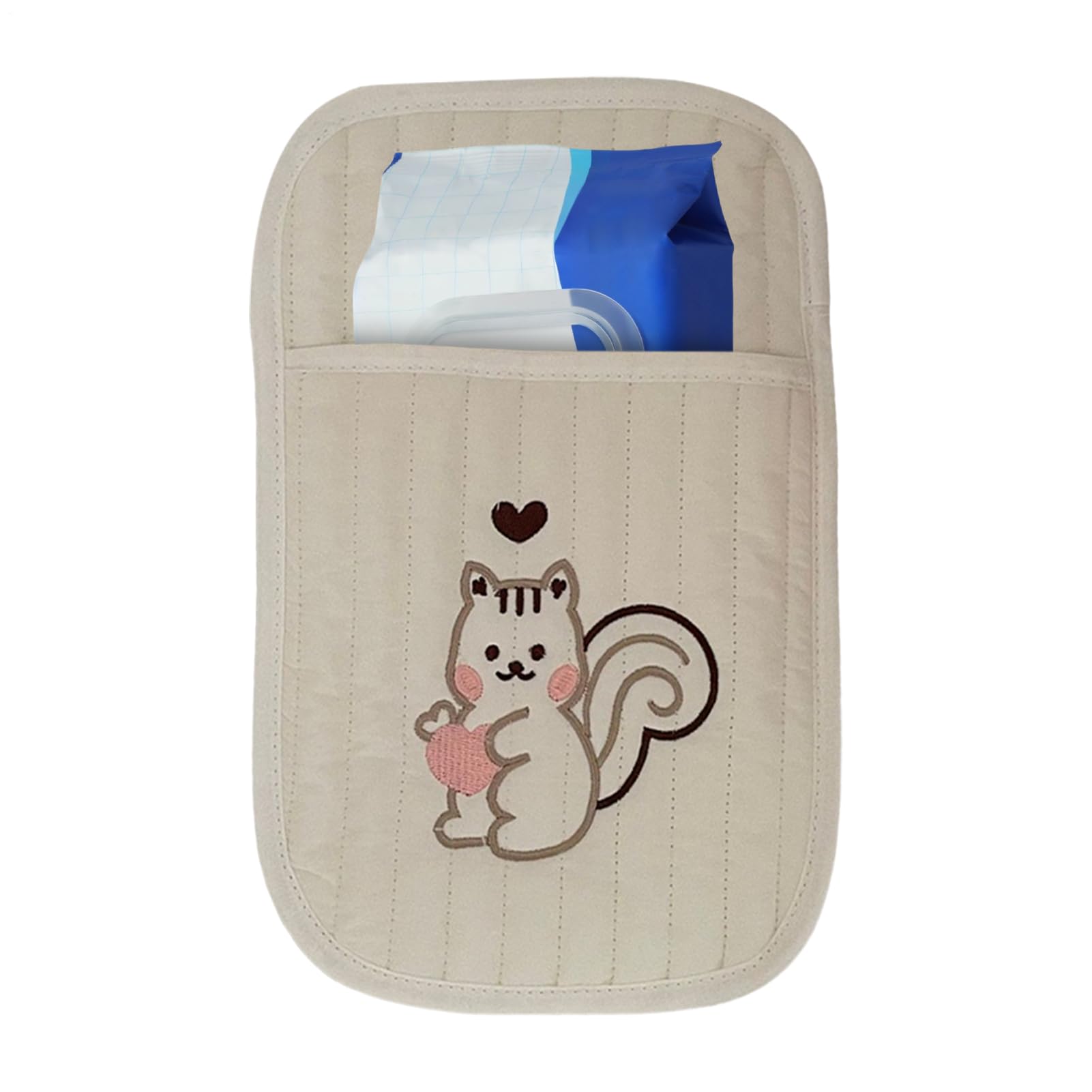 Crib Storage Bag,Hangable Bedside Storage Bag - Nursery Organizers, Cot Caddy, Diaper Stacker, Bed Side Pouch for Baby Cribs