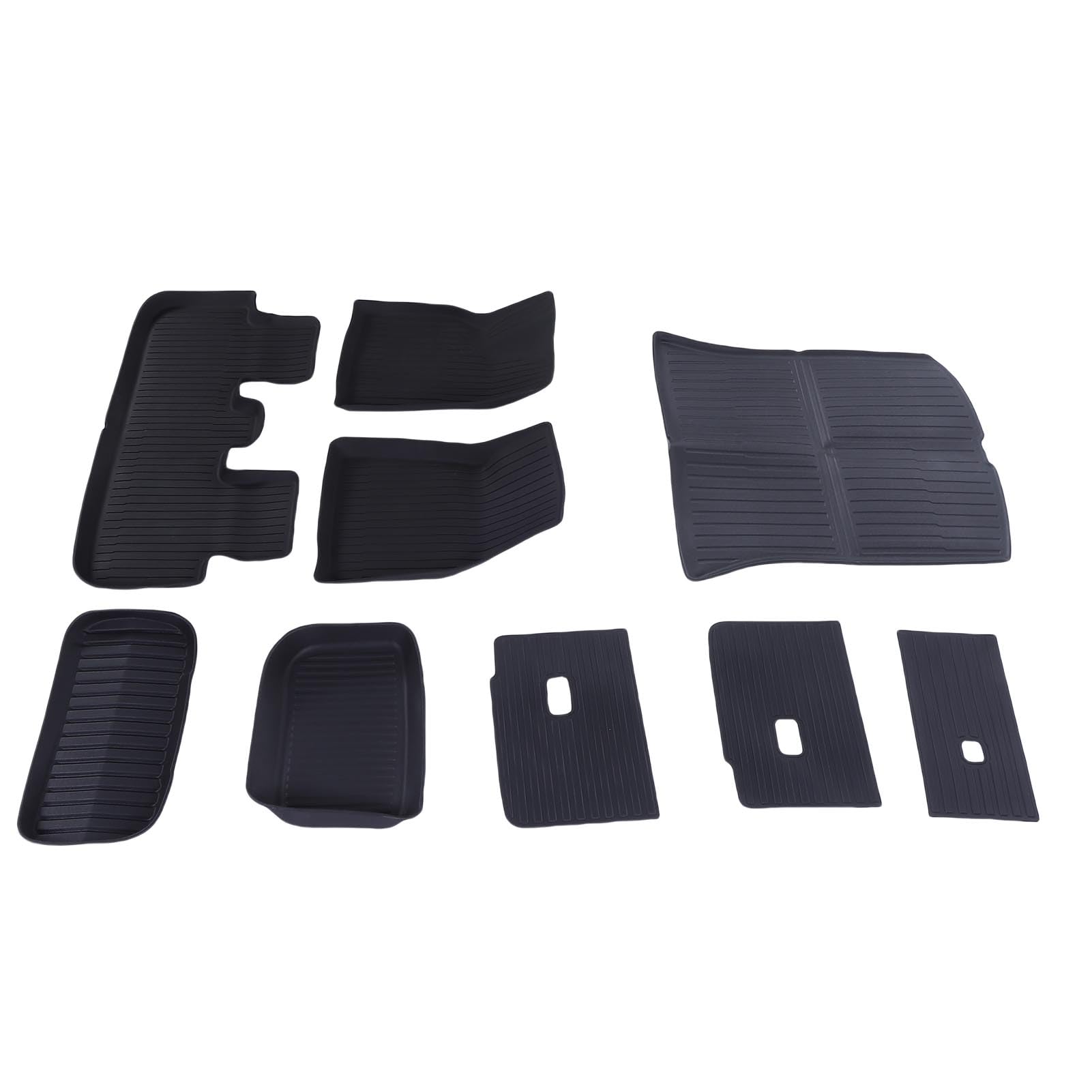 Juego de Alfombrillas Duraderas para el Piso del Coche, TPE para Todo Tipo de Clima, a Prueba de Arañazos para Juniper 2025 2026, Kit Completo de Alfombrillas Delanteras y Traseras para