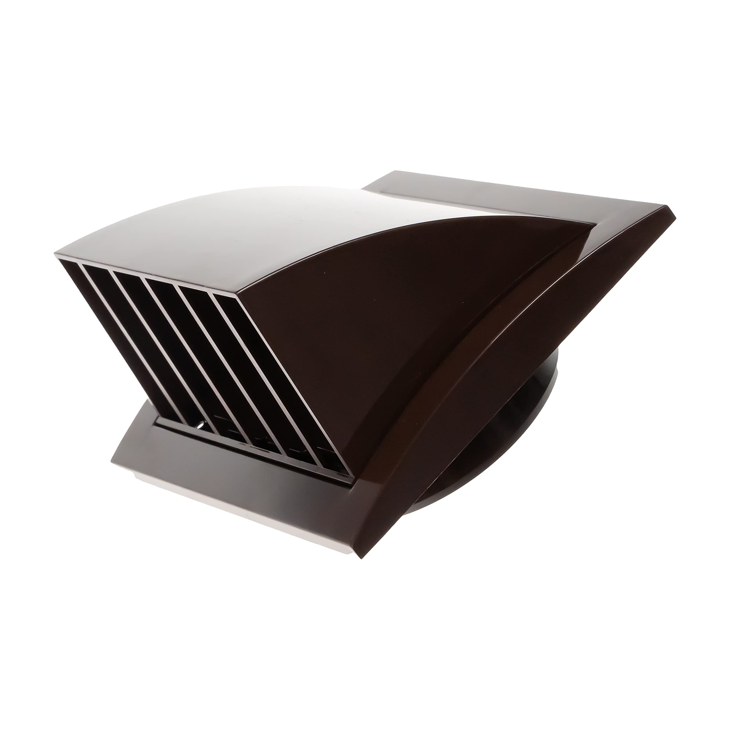 Buy Vent Systems Brown 4" inch Exhaust Vent Cover Dryer Vent Hood