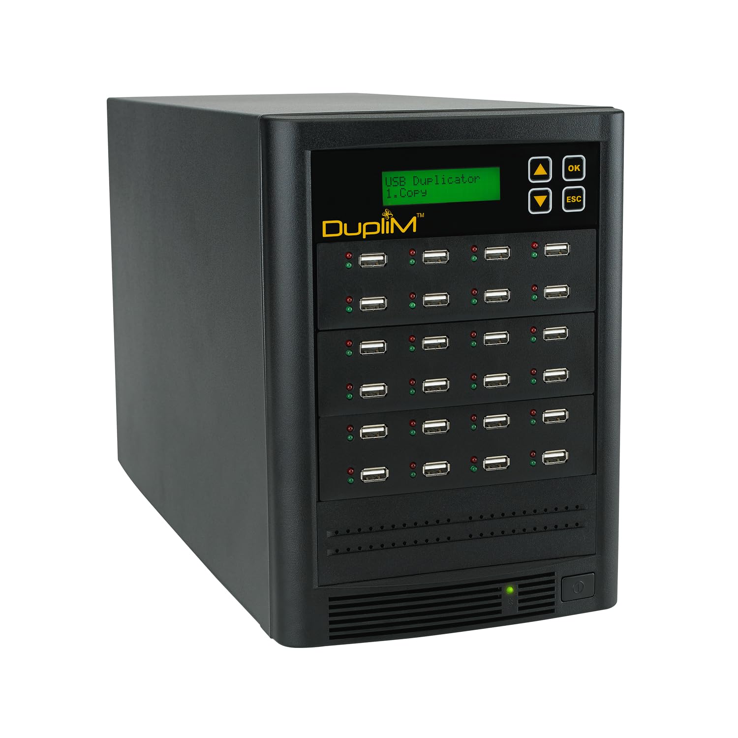 DupliM 1:23 USB Flash Drive Duplicator Stand-Alone Burner Cloner Copier (1 to 23)