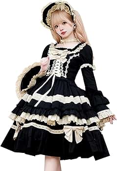 Amazon.co.jp: [SSUPTEMBER2] ゴシック ゴスロリ ロリータワンピース