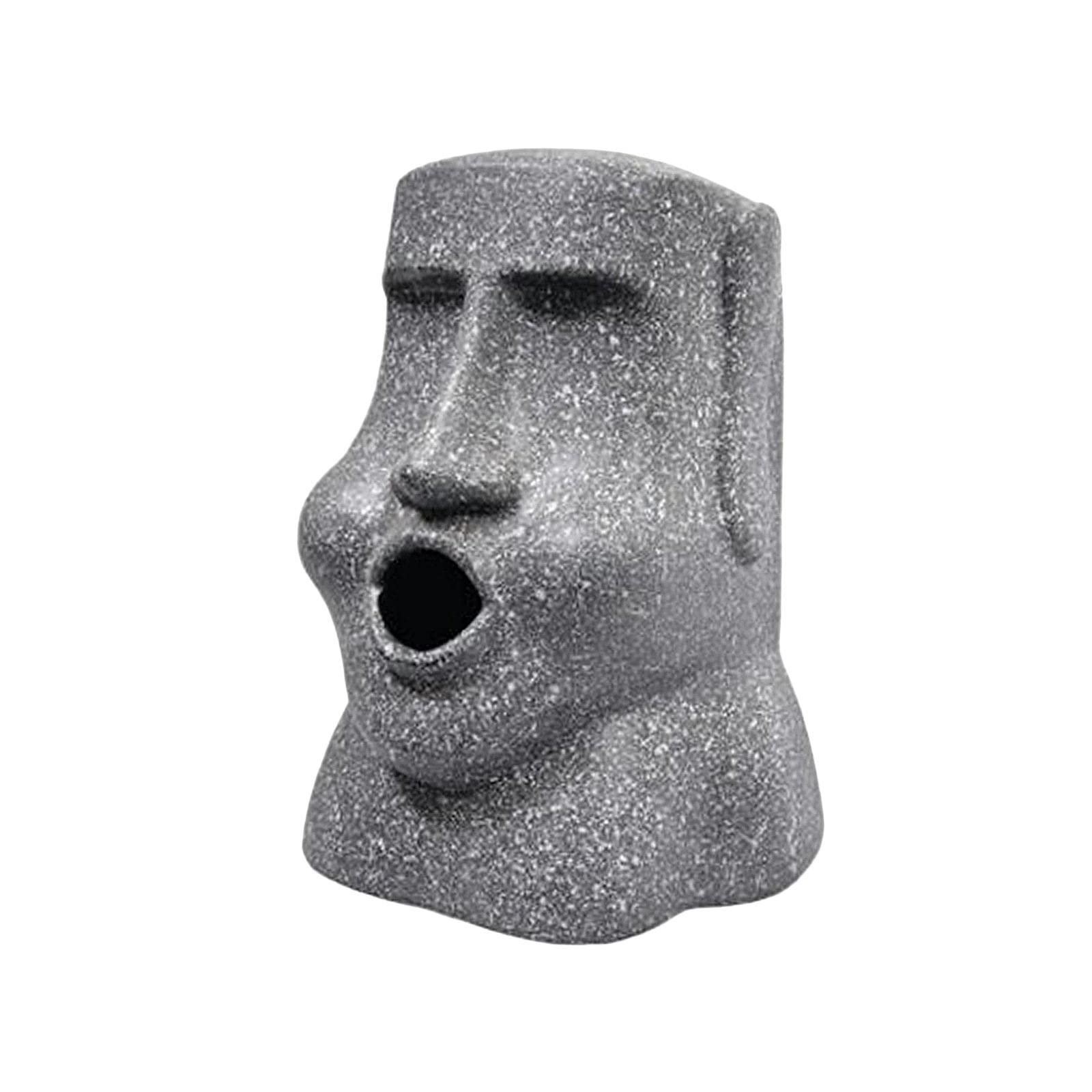 Taschentuchbox Halter, Moai Skulptur, Sammlerstücke, Innovative, Lustige Figuren