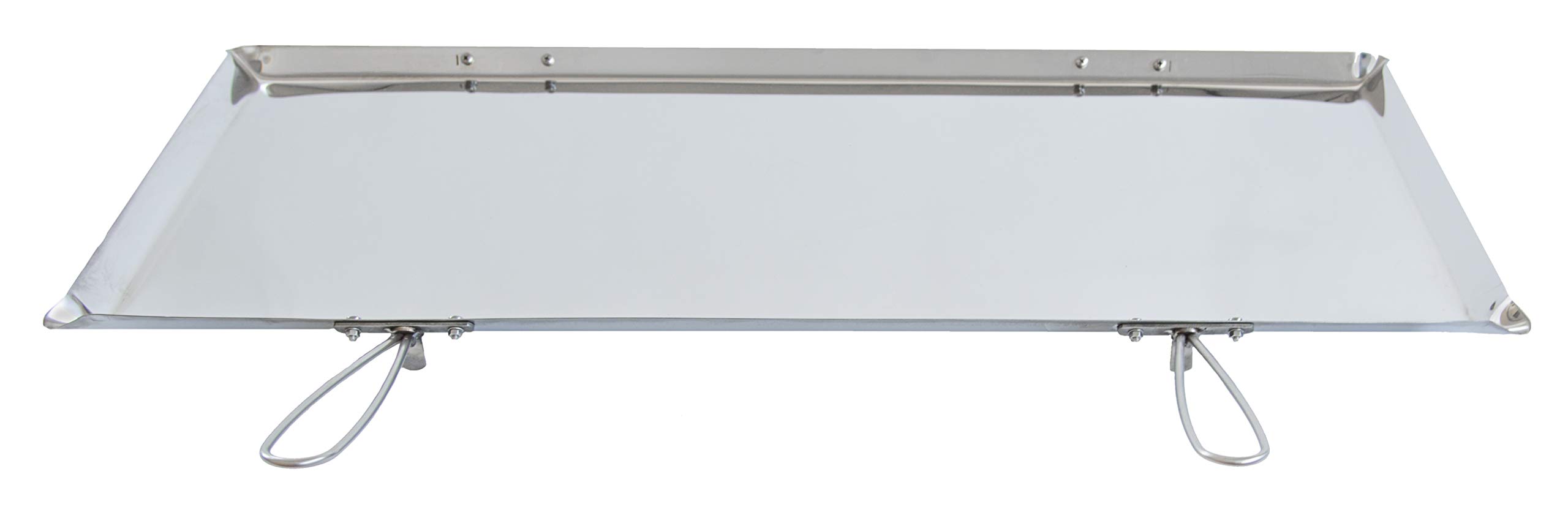 Gouttière en inox pour récupérateur de jus de 80 cm GA61