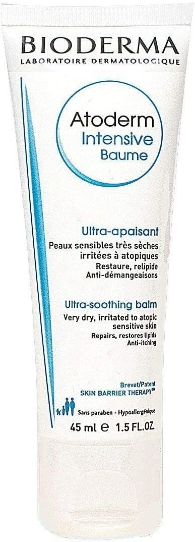 Atoderm Intensive Ultra-soothing Baume - Moisturizer for Very dry Sensitive to Atopic Skin, 45ml