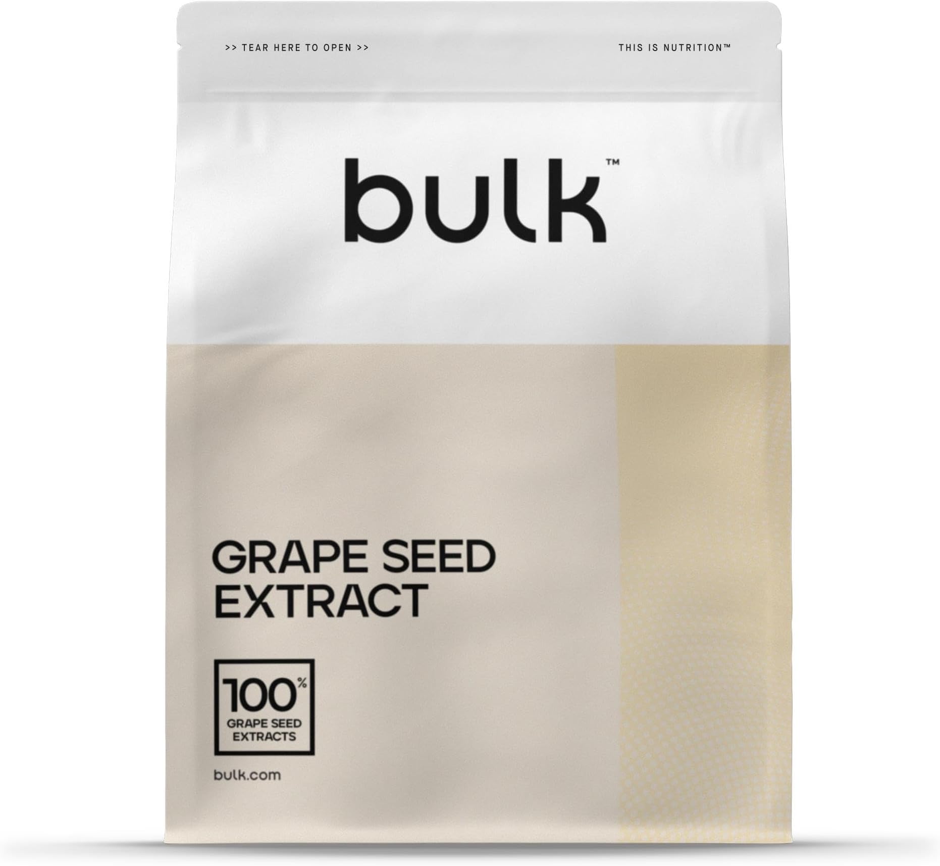 BulkGrape Seed Extract, 250 g, 1000 Servings, Packaging May Vary