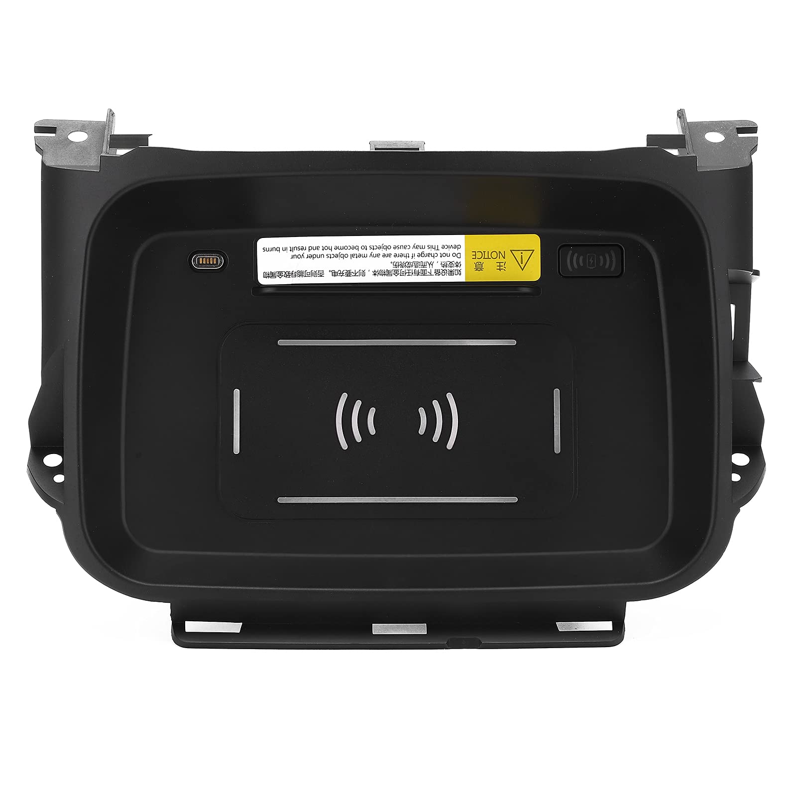 Caricabatterie Wireless per Auto, 2 in 1 Caricabatterie per Auto Wireless 15 W Supporto di Ricarica per Telefono di Ricambio per il 2019-2021