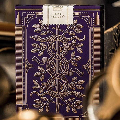 MJM Monarch Royal Edition (Purple) Baraja de Cartas miniatura 3
