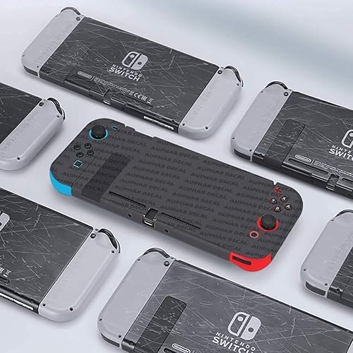 Miniatura 6 de Boorsed Calcomanías de vinilo para Nintendo Switch, juego completo de protector de juegos de anime, calcomanías protectoras para placa frontal,