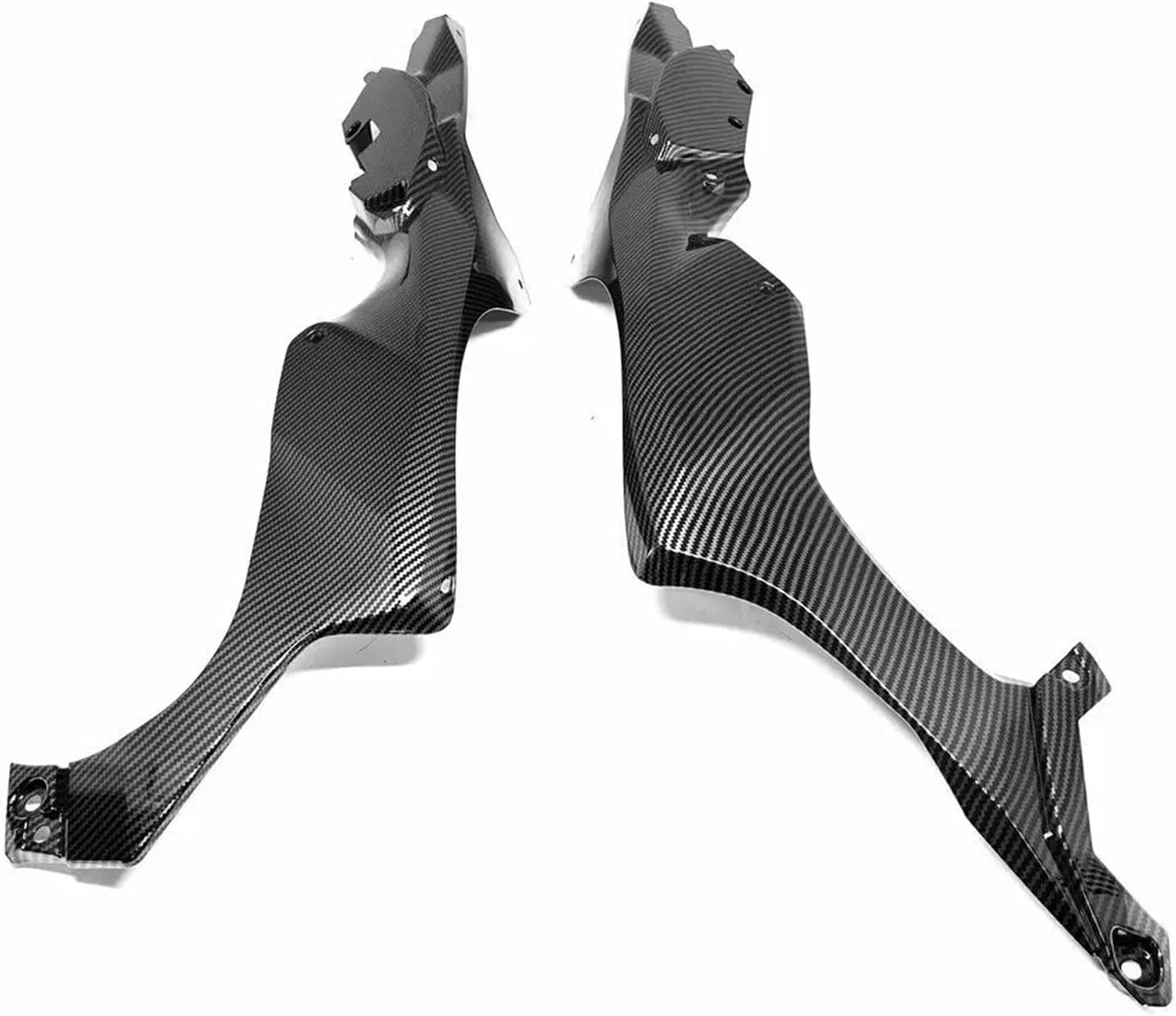カーボンファイバーカラーフロントサイドフレームフェアリングカウル