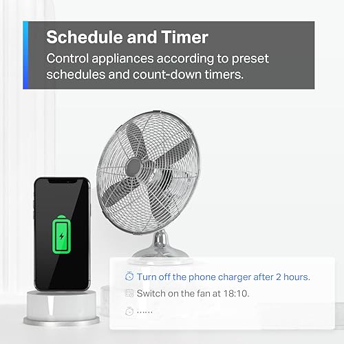 Miniatura 6 de TP-Link Tapo Apple HomeKit Smart Plug Mini, diseño compacto, 15 A1800 W máximo, súper fácil configuración, funciona con Siri, Alexa y Google Home,