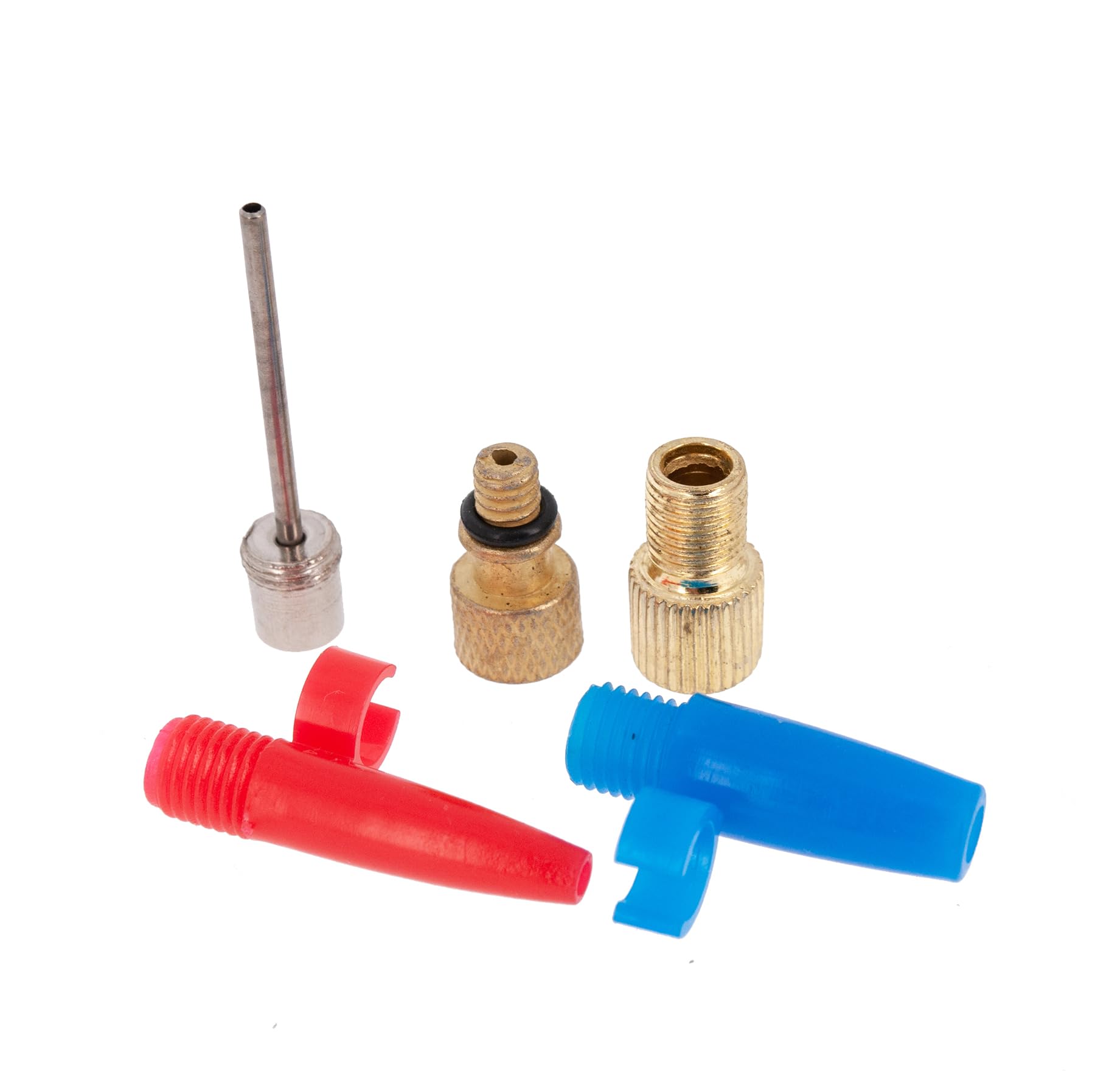 esKapad Kit of 5 inflation tips: needle, presta, schrader, buoy
