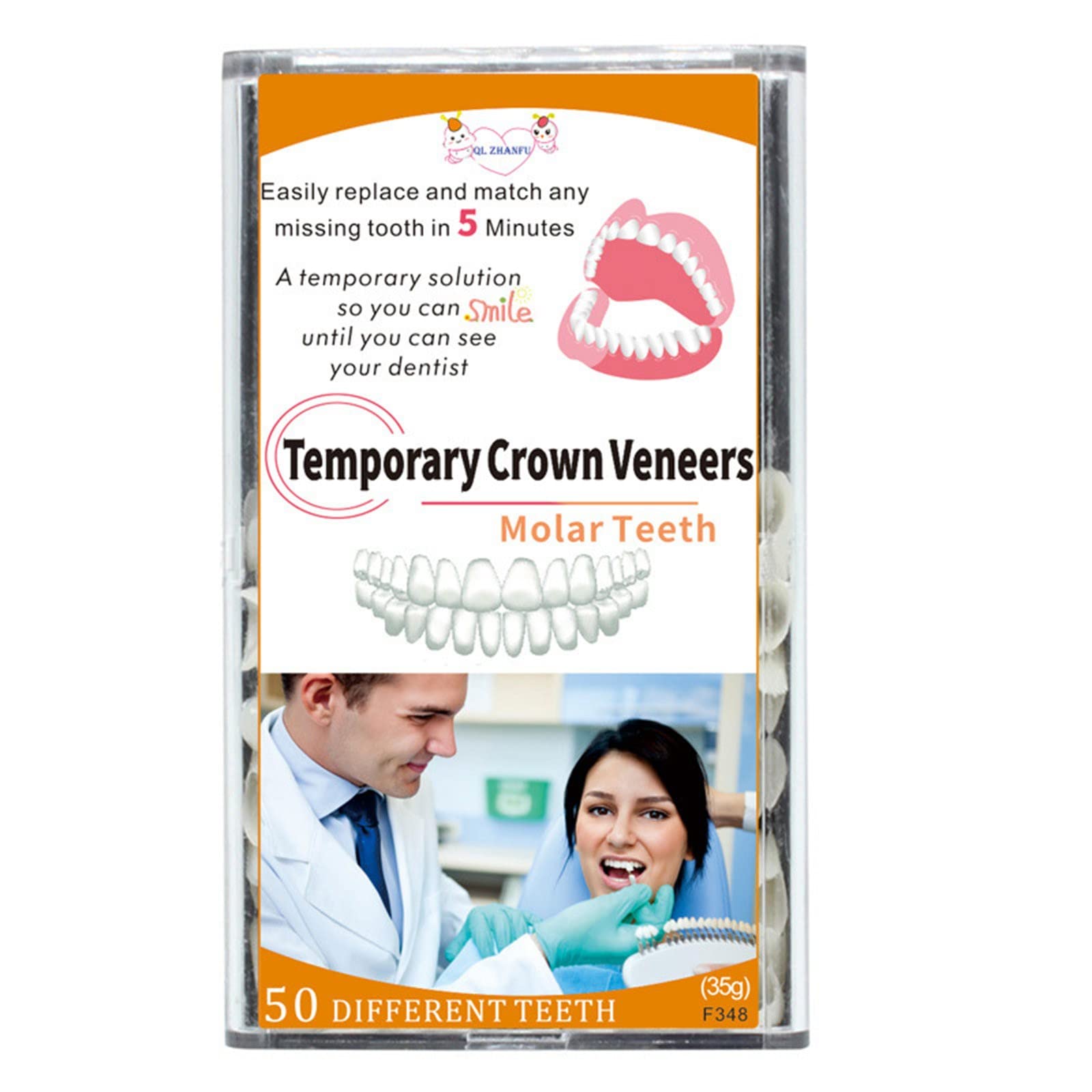 Buy Teeth Aligner Chews Temporary Tooth Kit For Filling The Missing