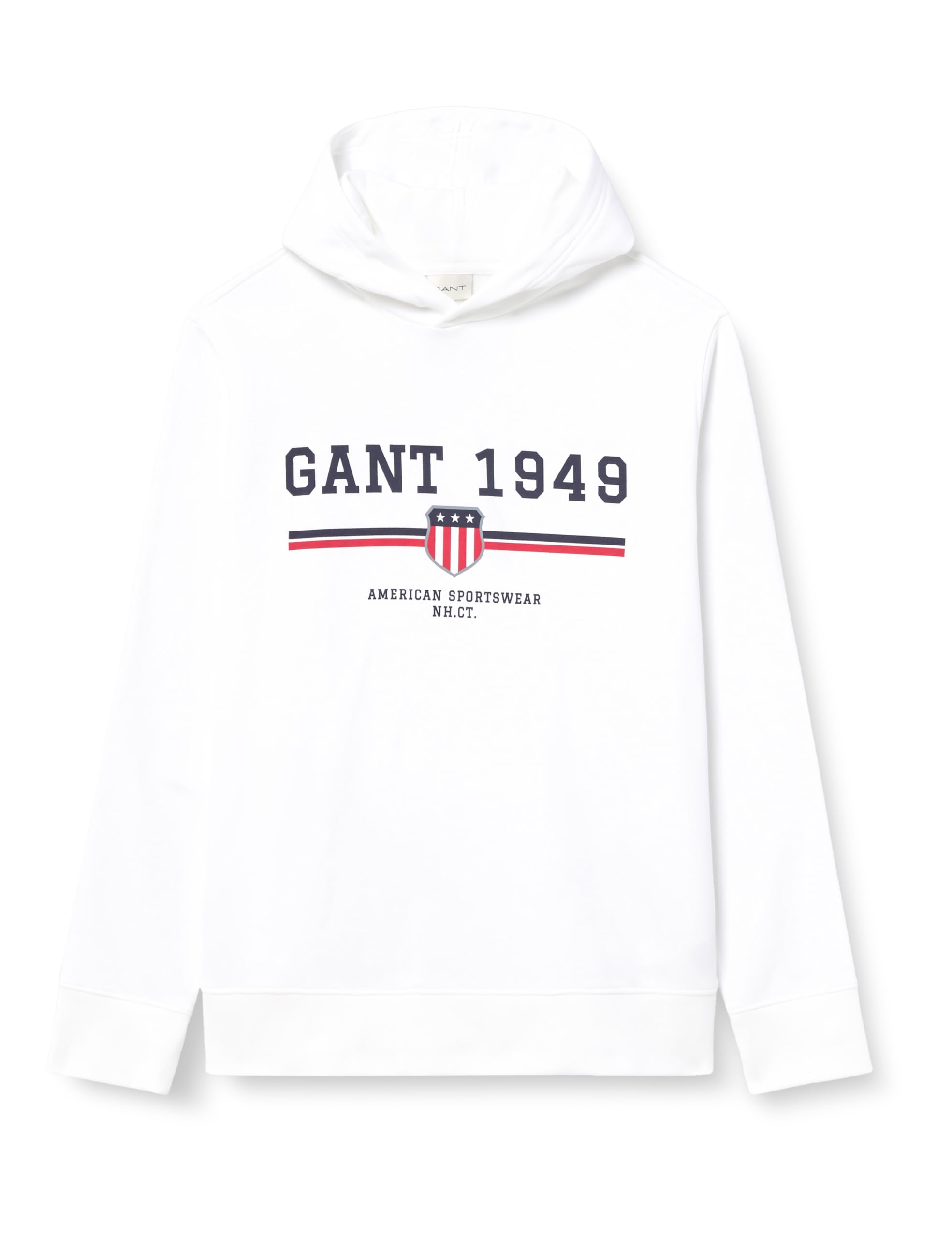 Gant Men's Eggshell Graphic Hoodie, M