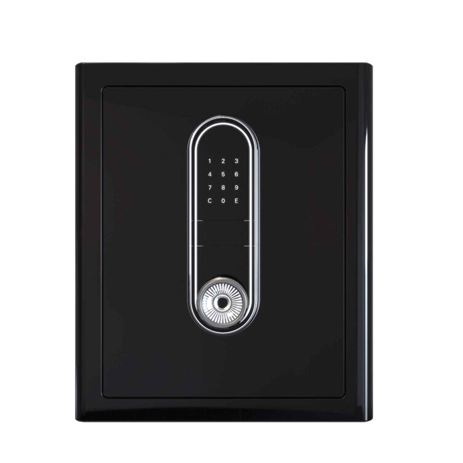 Tresor im modernen Minimalismus-Design, automatisch öffnender Tresor, digitaler Safe mit Füßen, Stummschaltungsmodus, Heimtresor aus Stahl mit hoher Kapazität für Haushalt, Kleiderschrank,