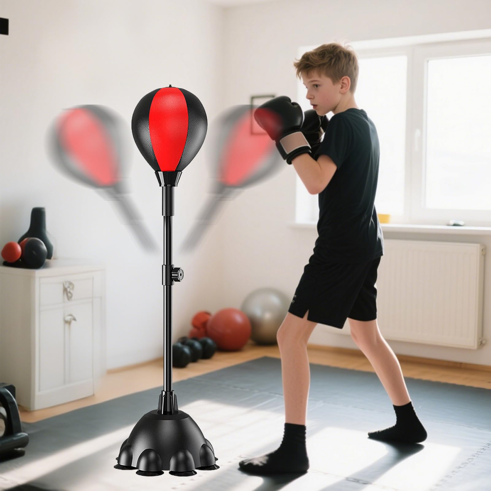 Boxsack Ball Reaktion Ziel Reflex Anti-Stress Fitnesstraining