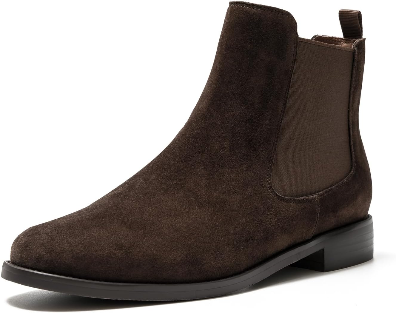 ONEENO Women's Casual Suede Chelsea Boots