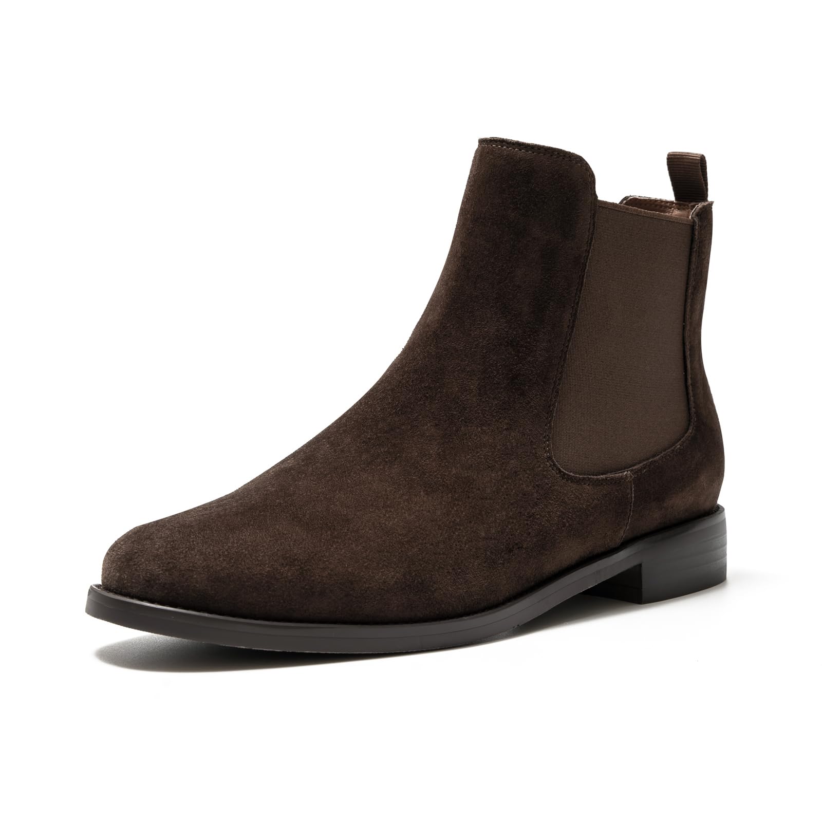 ONEENO Womens Casual Suede Chelsea Boots