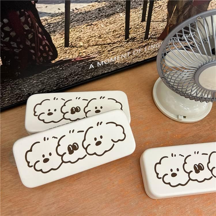 Miniatura 2 de 2 fundas rígidas Kawaii para lentes, bonita funda protectora estética para guardar suministros de regreso a la escuela