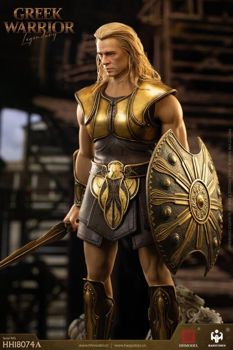 Amazon.co.jp: HHMODEL x HAOYUTOYS 1/6 ギリシャ戦士 アキレス 