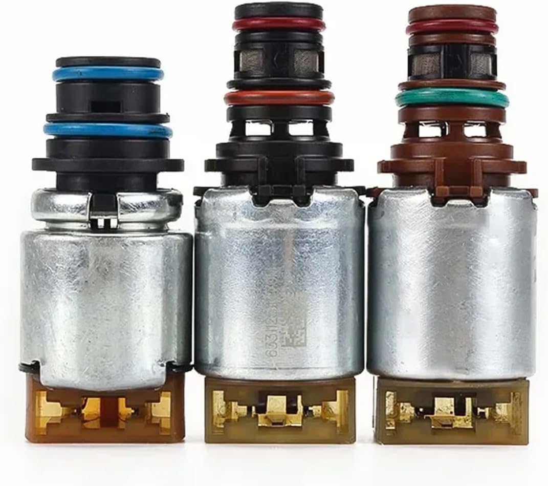 7PCS Transmission Valve Body Solenoids Kit 6R80 Suit Compatible with Explorer Ranger Mustang Territory Transit Everest F-150 2011-2017