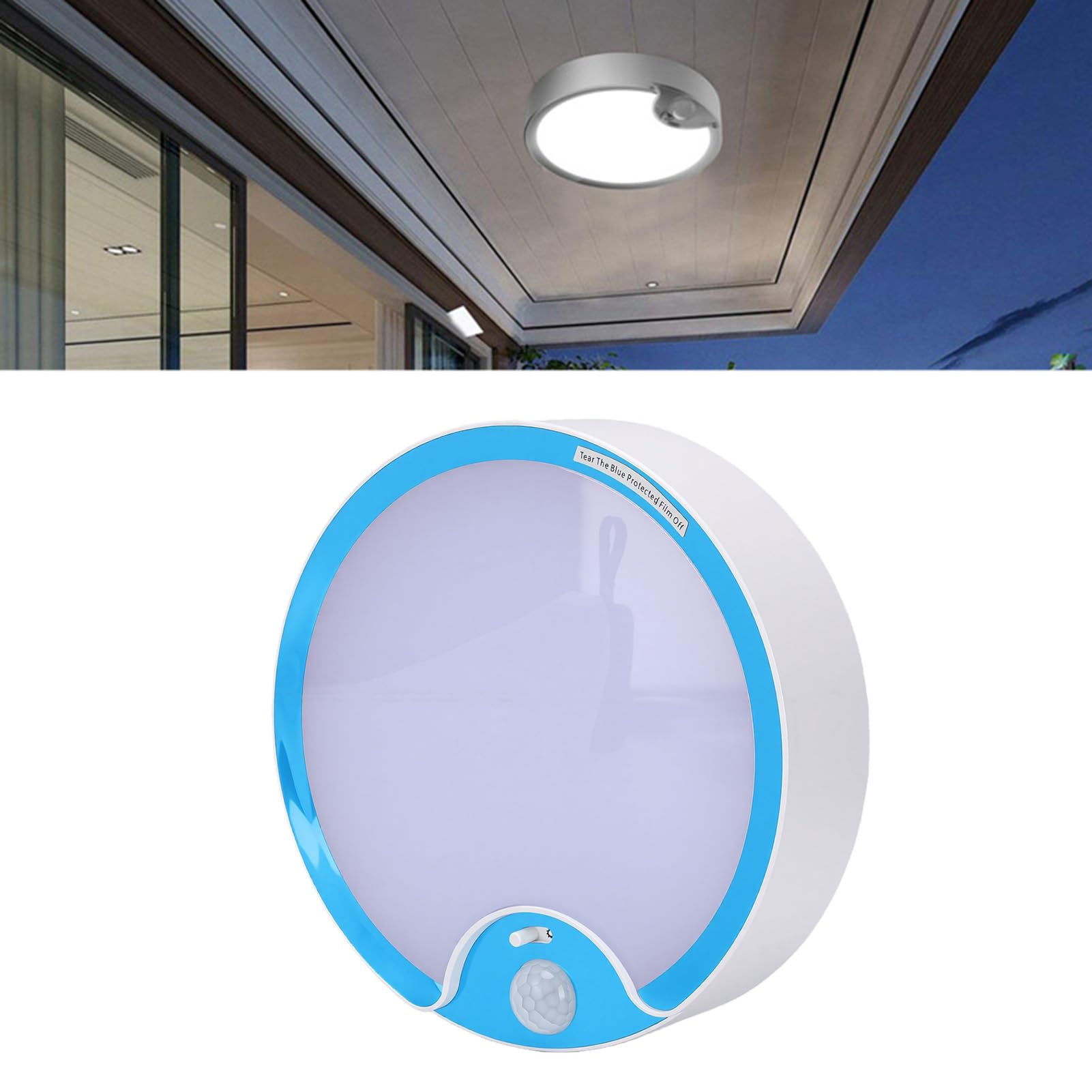 Motion Sensor Ceiling Light Stylish LED Night Lamp for Hallways