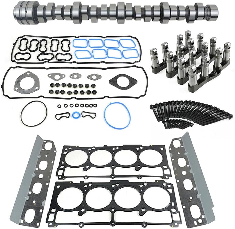 5.7L MDS Hemi Lifters & Head Gaskets Kit 53022263AF 53021726AD 53021726AE MDS Engine Camshaft Lifter Set Fit for Ram 1500 5.7L 2011-2015 Auto Engine Aftermarket Parts