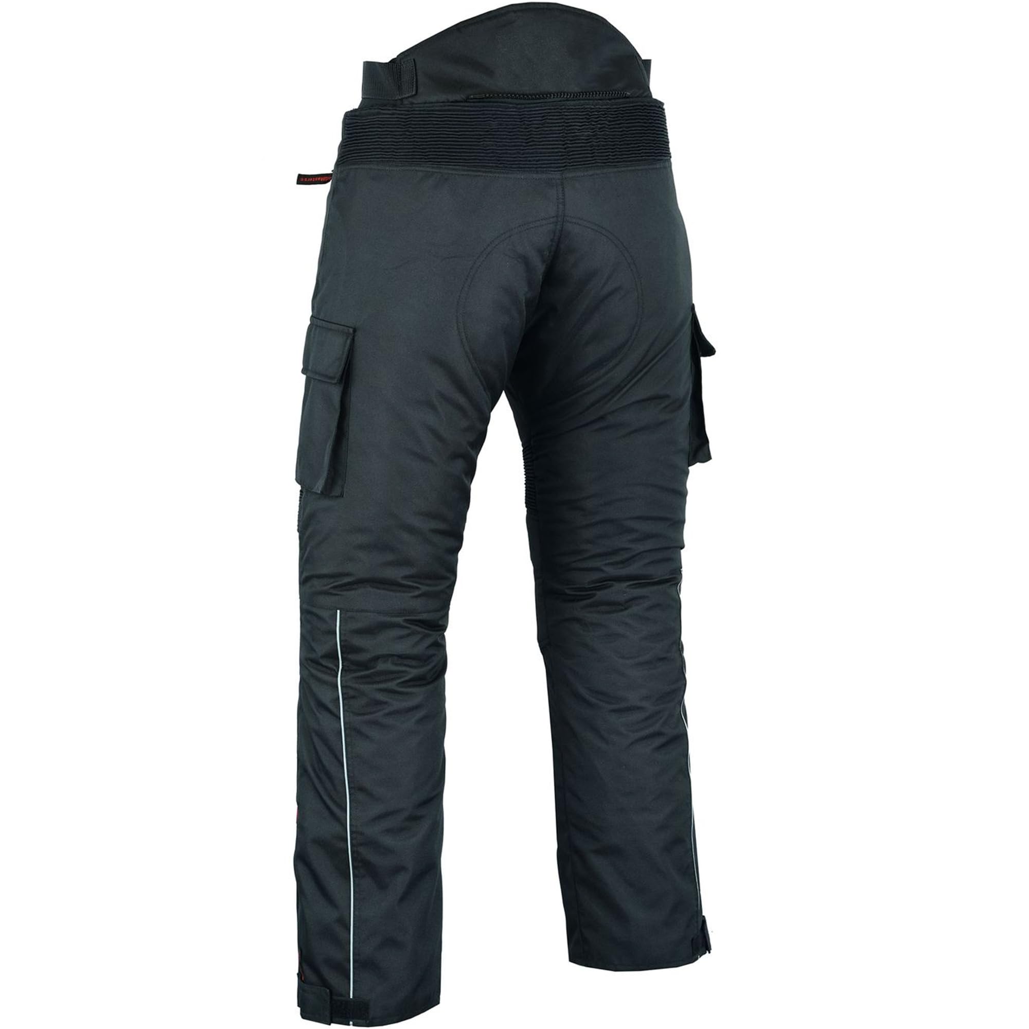 BULLDT Herren Motorradkombi Textilien motorradjacke + Motorradhose inkl. Protektoren, 58/3XL, Schwarz