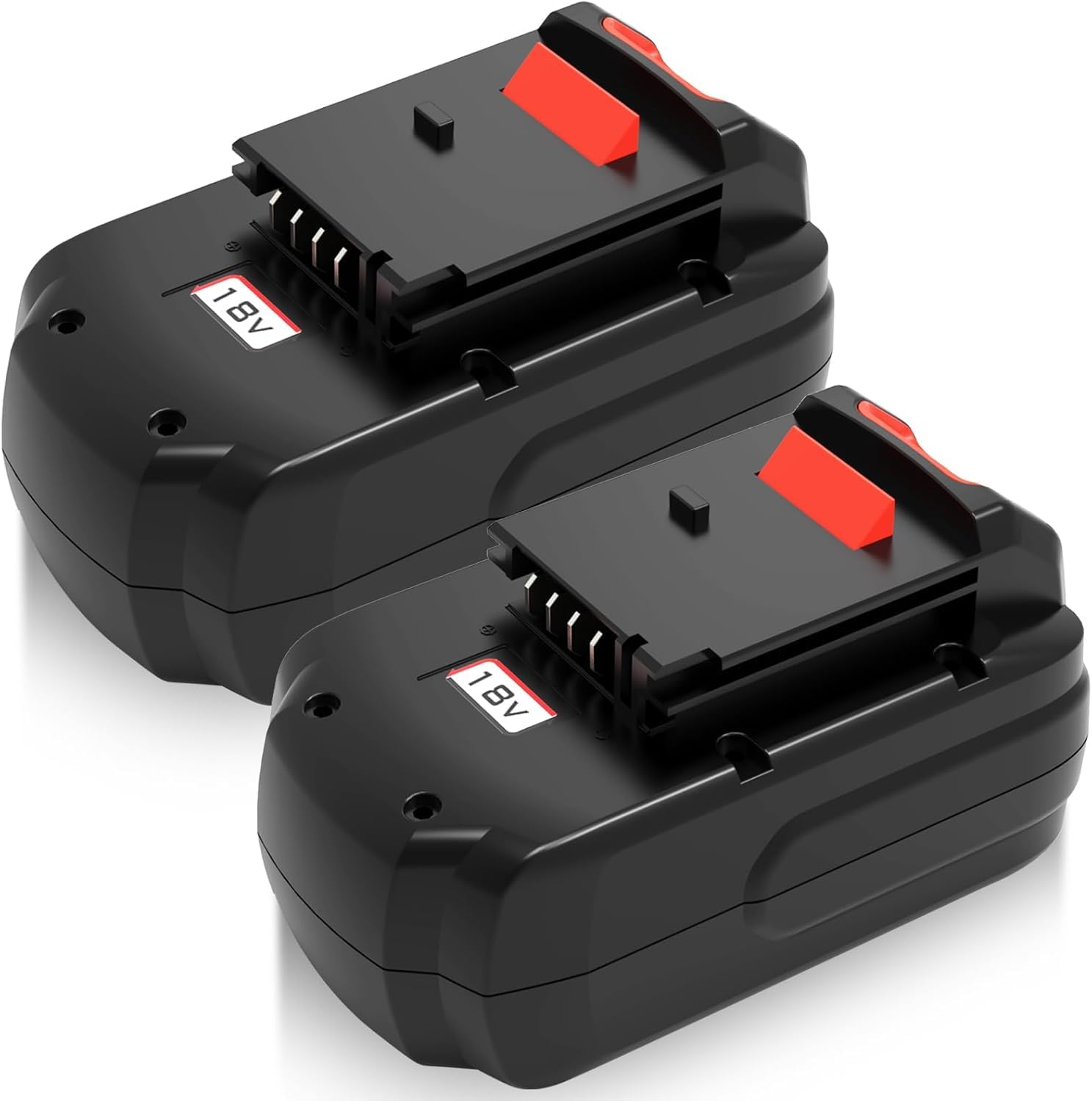 Dosctt 2-Pack High-Capacity 4500mAh Replacement for Porter Cable 18V Battery PC18B Compatible with PC18B-2 PCC489N PC18BL for Cordless Power Tools